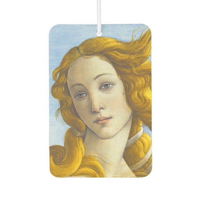 Sandro Botticelli - Birth of Venus Detail Car Air Freshener (Front)