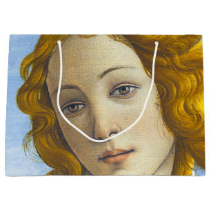 Sandro Botticelli - Birth of Venus Detail Large Gift Bag