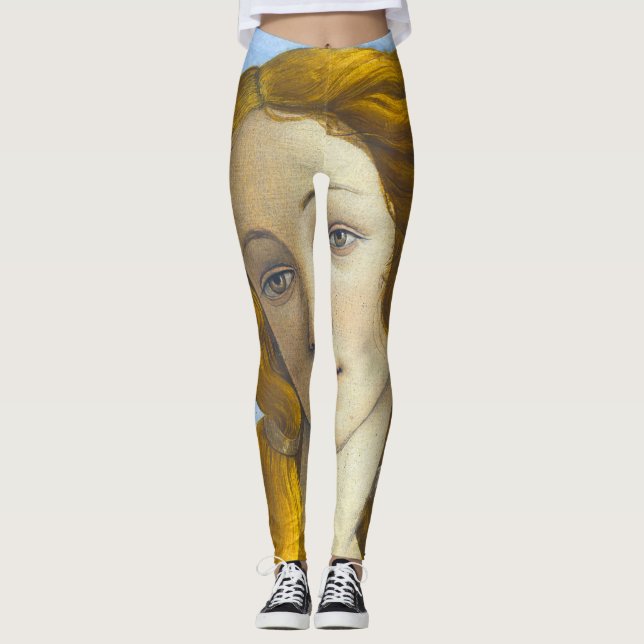 Sandro Botticelli - Birth of Venus Detail Leggings (Front)