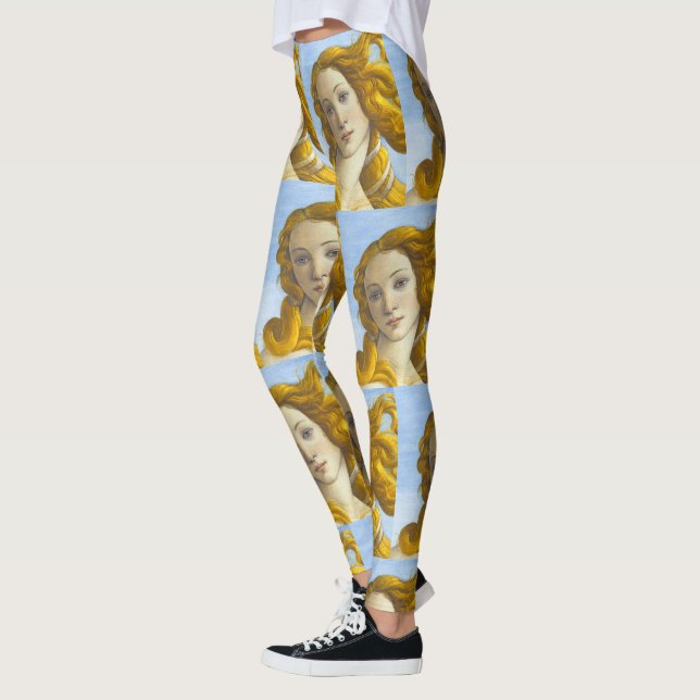 Sandro Botticelli - Birth of Venus Detail Leggings (Left)