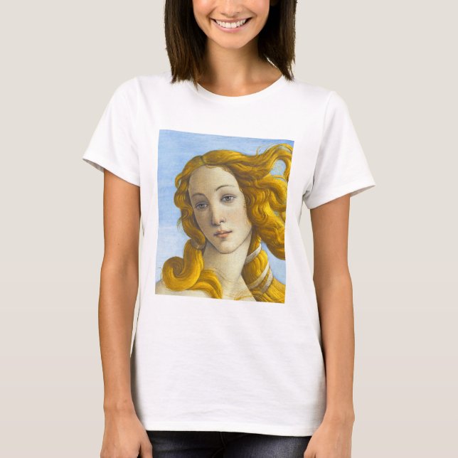 Sandro Botticelli - Birth of Venus Detail T-Shirt (Front)
