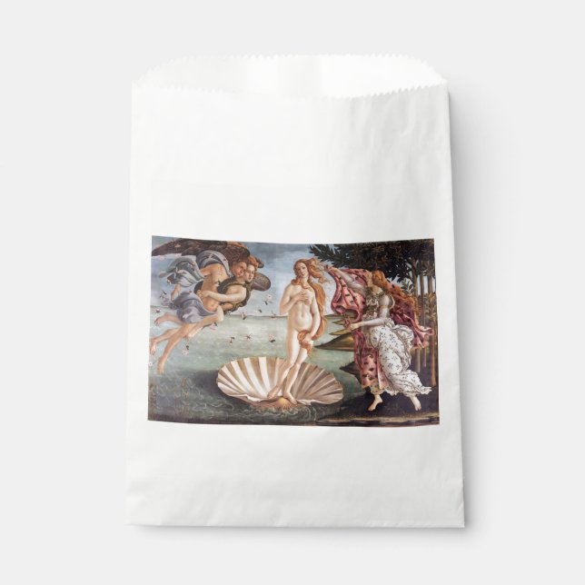 Sandro Botticelli - Birth of Venus Favour Bags (Front)