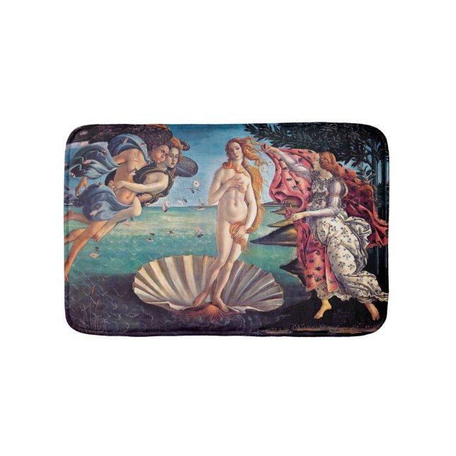 Sandro Botticelli - Birth of Venus - Fine Art Bath Mat (Front)