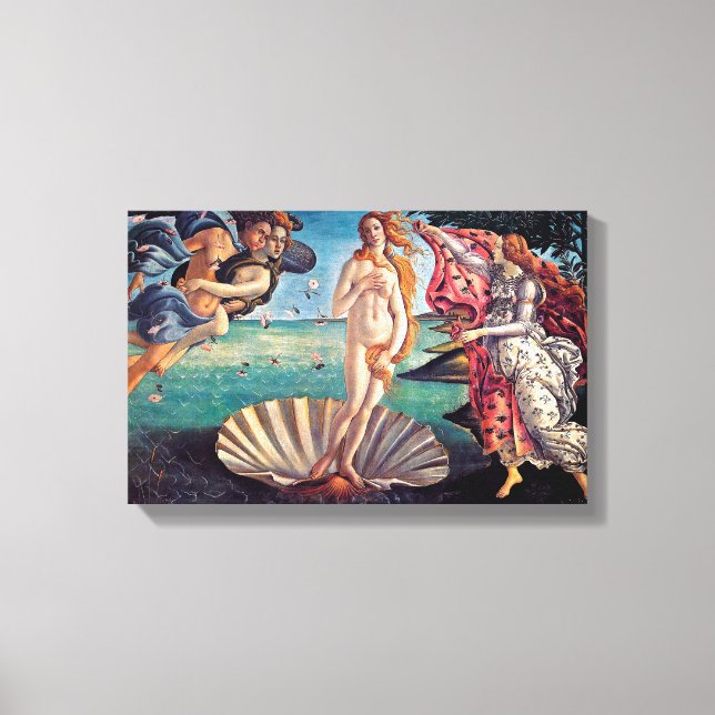 Sandro Botticelli - Birth of Venus - Fine Art Canvas Print (Front)