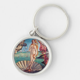 Sandro Botticelli - Birth of Venus - Fine Art Key Ring