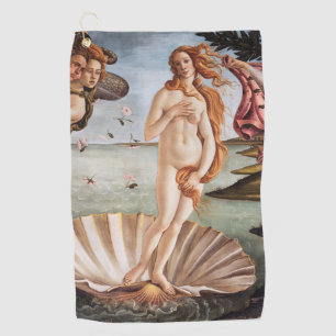 Sandro Botticelli - Birth of Venus Golf Towel