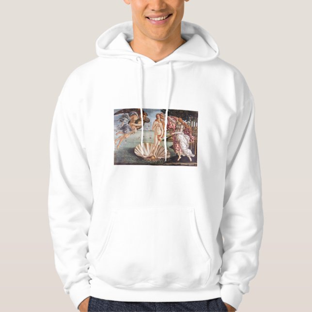 Sandro Botticelli - Birth of Venus Hoodie (Front)