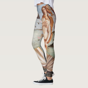 Sandro Botticelli - Birth of Venus Leggings
