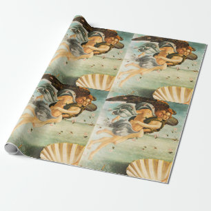 Sandro Botticelli Birth of Venus Zephyrus, Chloris Wrapping Paper