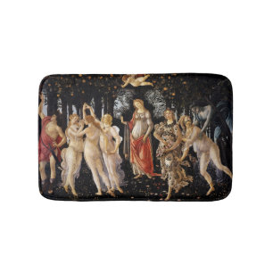 Sandro Botticelli - La Primavera Bath Mat