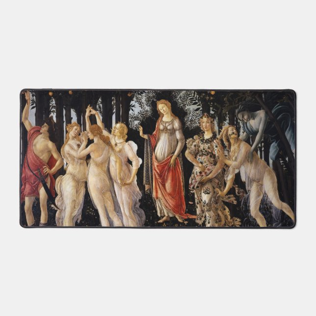 Sandro Botticelli - La Primavera Desk Mat (Front)
