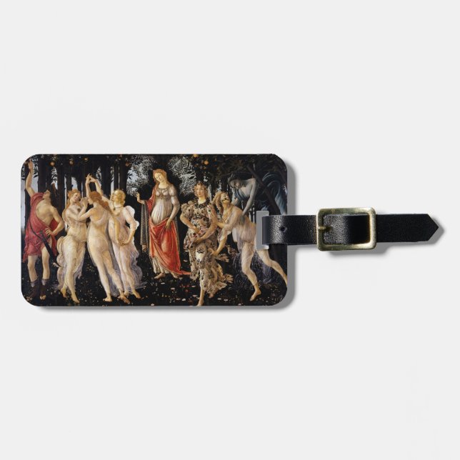 Sandro Botticelli - La Primavera Luggage Tag (Front Horizontal)