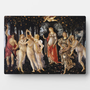 Sandro Botticelli - La Primavera Plaque