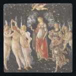 Sandro Botticelli - La Primavera Stone Coaster<br><div class="desc">La Primavera - Sandro Botticelli ,  1482</div>