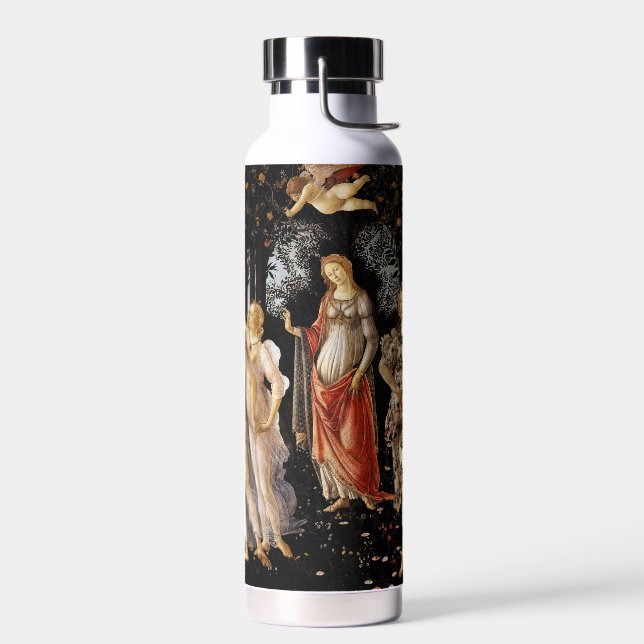 Sandro Botticelli - La Primavera Water Bottle (Left)