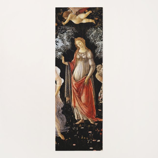 Sandro Botticelli - La Primavera Yoga Mat (Back)