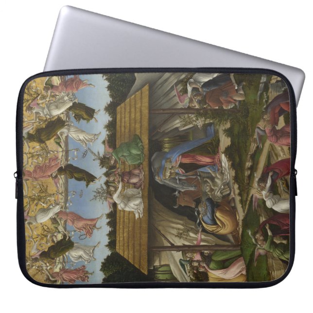 Sandro Botticelli - Mystic Nativity Laptop Sleeve (Front)