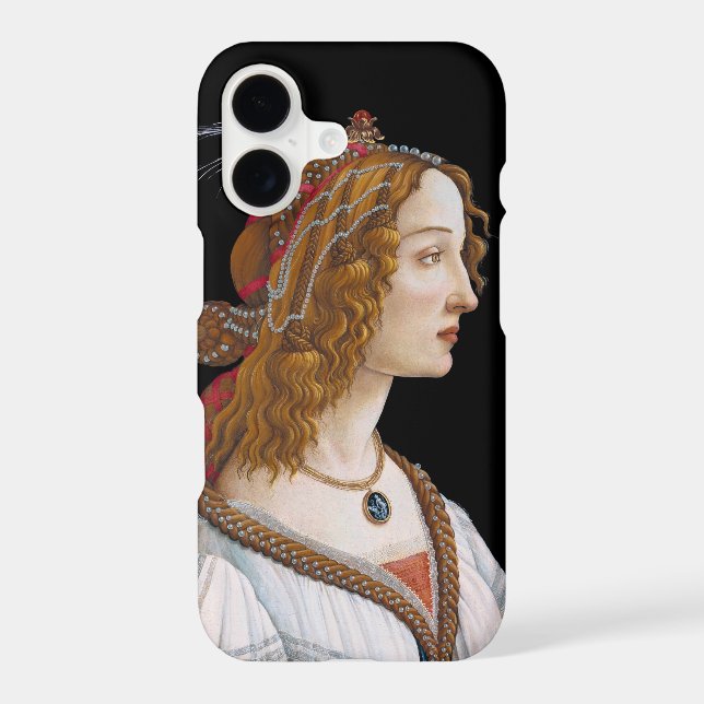 Sandro Botticelli - Portrait of Simonetta Vespucci (Back)