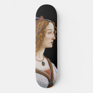 Sandro Botticelli - Portrait of Simonetta Vespucci Skateboard