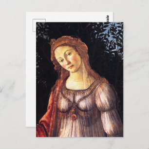 Sandro Botticelli-Primavera(Spring)-Venus Fine Art Postcard