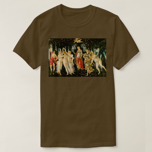 Sandro Botticelli quotPrimavera Springquot T-Shirt (Design Front)