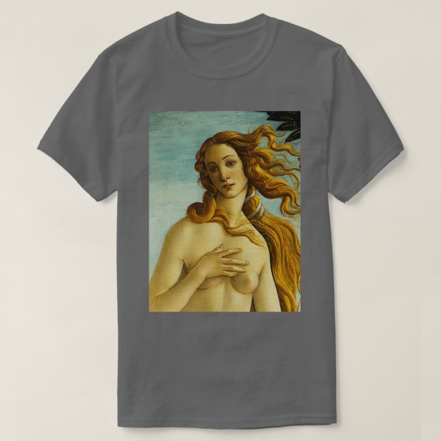 Sandro Botticelli quotThe Birth of Venusquot 3 T-Shirt (Design Front)