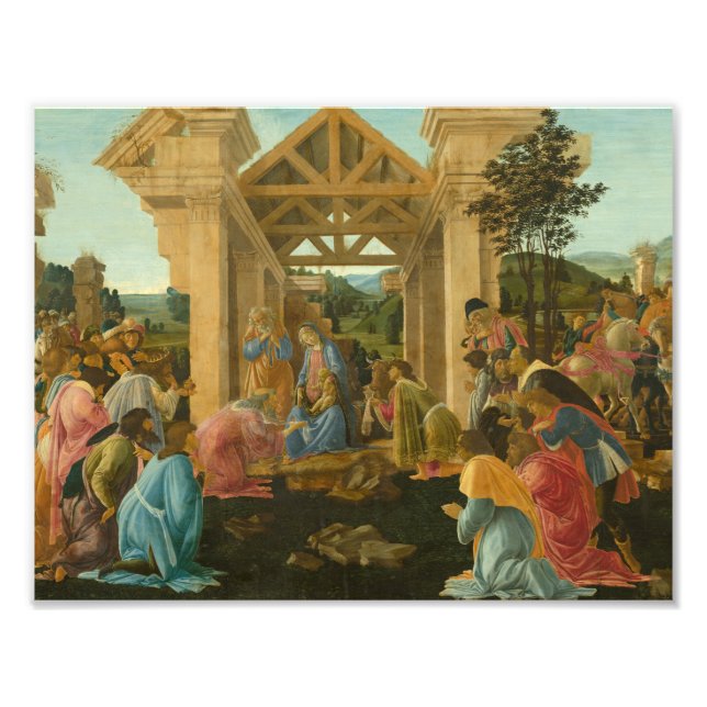 Sandro Botticelli - The Adoration of the Magi Photo Print (Front)