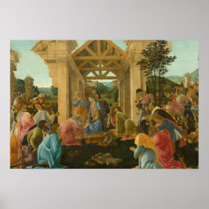 Sandro Botticelli - The Adoration of the Magi Poster