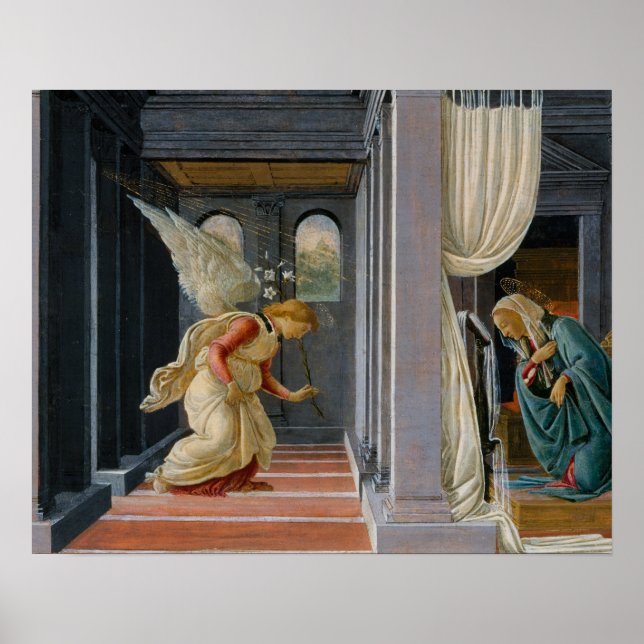 Sandro Botticelli - The Annunciation Poster (Front)