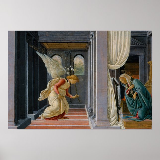 Sandro Botticelli - The Annunciation Poster (Front)