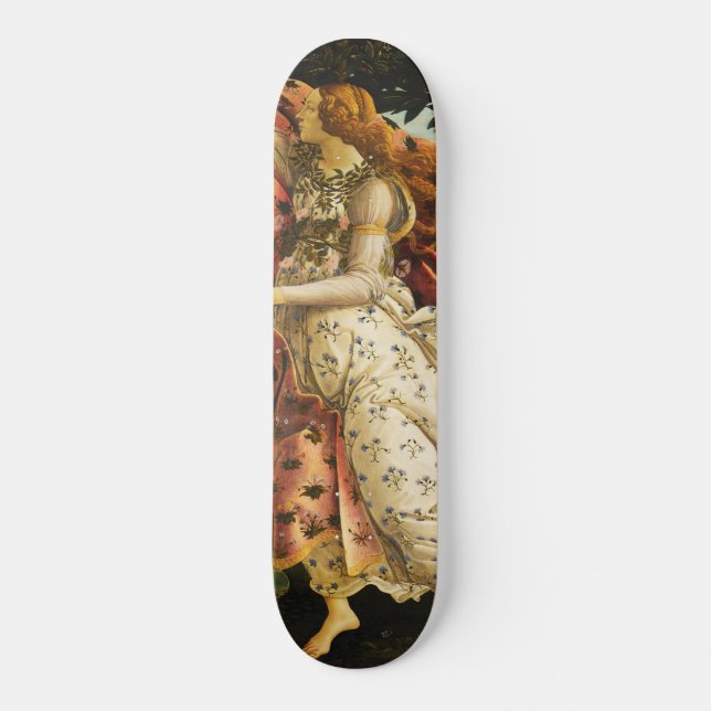 Sandro Botticelli "The Birth of Venus - Hora" Skateboard (Front)