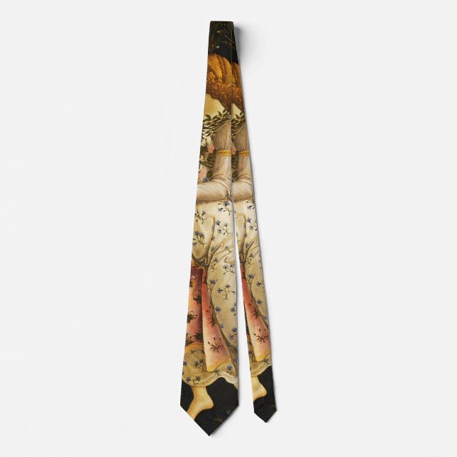 Sandro Botticelli "The Birth of Venus - Hora" Tie (Front)