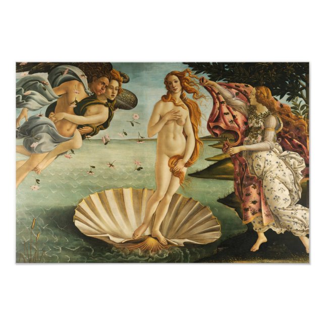 Sandro Botticelli - The Birth of Venus Photo Print (Front)