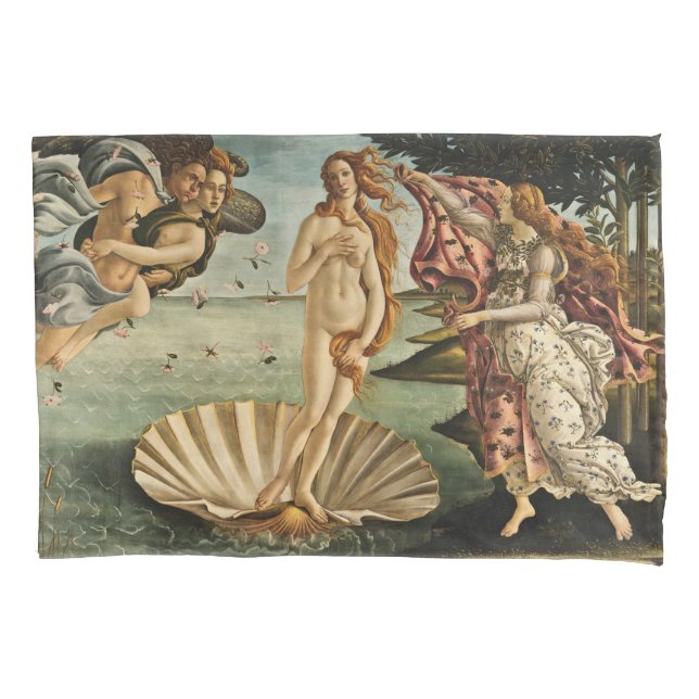 Sandro Botticelli - The Birth Of Venus Pillowcase (Front)