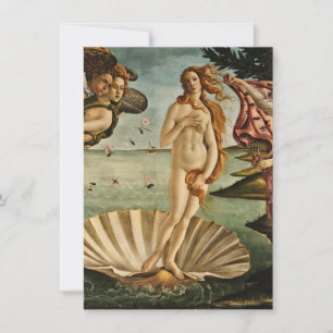 Sandro Botticelli - The Birth of Venus Thank You Card