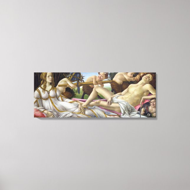 Sandro Botticelli - Venus and Mars Canvas Print (Front)