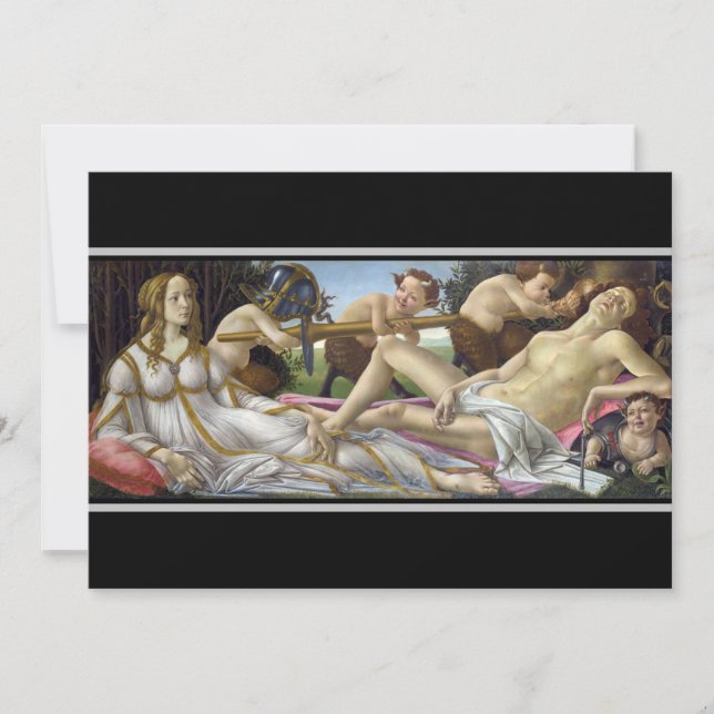 Sandro Botticelli - Venus and Mars Thank You Card (Front)