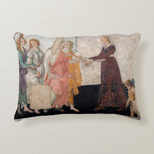 Sandro Botticelli - Venus and the Three Graces Decorative Cushion