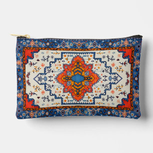 Sands of Time: Heritage Boho Moroccan Art Accessory Pouch