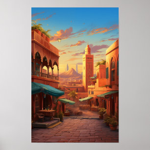 Sands of Time: Marrakesh's Enduring Charms #1 Poster