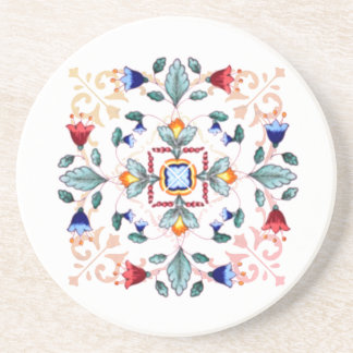 Sandstone Bar Coaster - Fiori Light