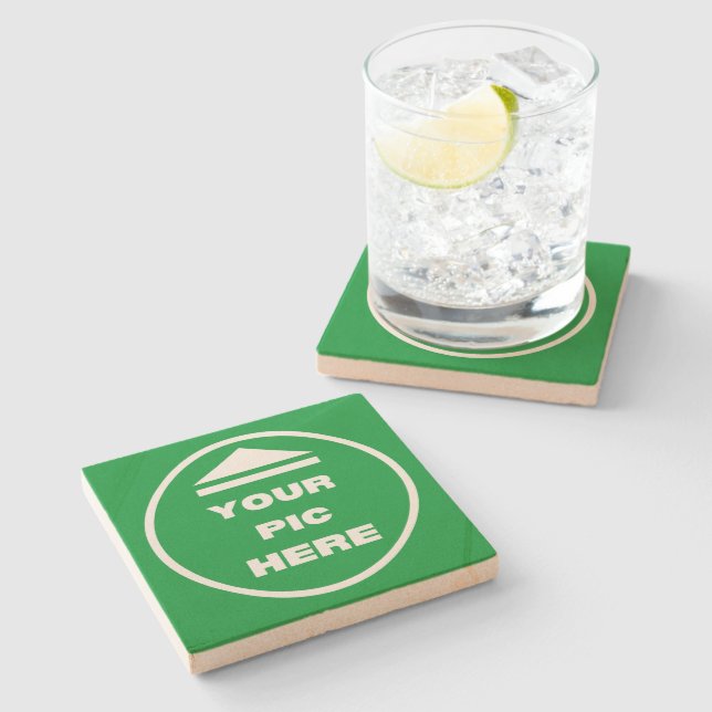 Sandstone Coaster - Add Your Image  (Side)