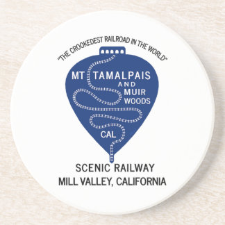 Sandstone Coaster Crookedest Railroad Mt Tamalpais