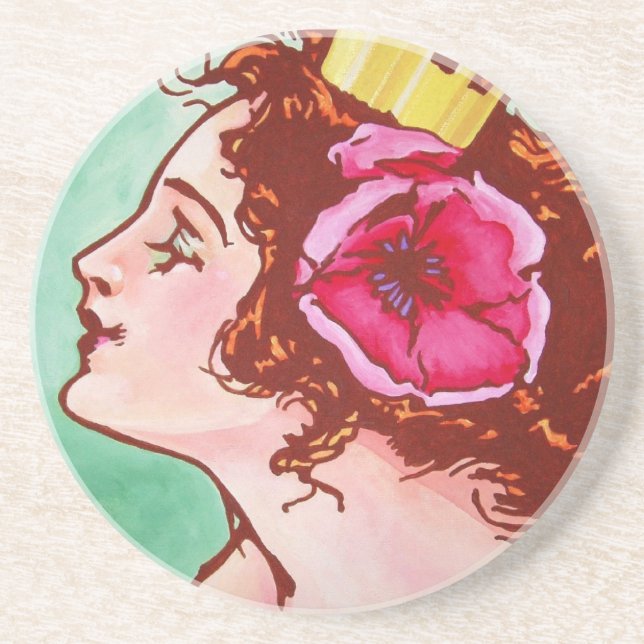 Sandstone Coaster - Ozma (Front)