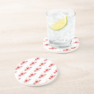 Sandstone Coaster Red Lobster