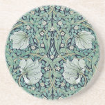 SANDSTONE COASTER : WILLIAM MORRIS : PIMPERNEL<br><div class="desc">SANDSTONE COASTER : WILLIAM MORRIS : PIMPERNEL</div>