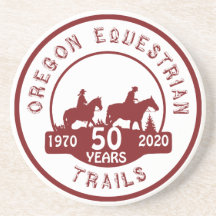 Sandstone Coaster with Logo