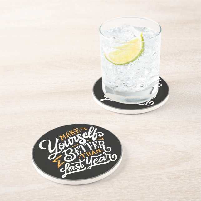 Sandstone Drink Coaster (Side)