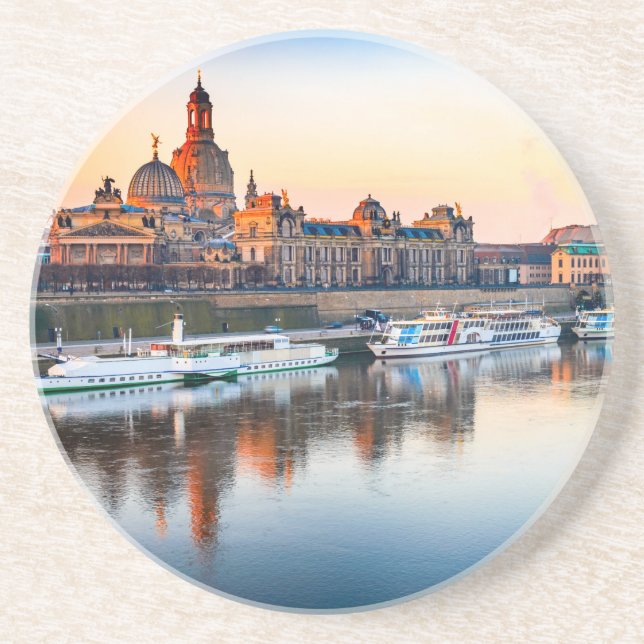 Sandstone Drink Coaster Dresden (Front)