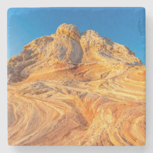 Sandstone Formations At The White Pocket Stone Coaster
